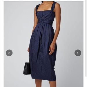 BROCK COLLECTION Cotton-Poplin Midi Dress